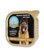 Лакомства для собак Натуральная Формула Куриные желудки в желе, 300г