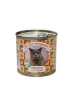 Консервы для кошек Ем Без Проблем Говядина с птицей, 250г